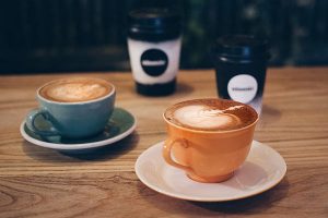 Sit in or take away coffee
